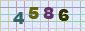 This is a captcha-picture. It is used to prevent mass-access by robots. (see: www.captcha.net)