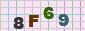 This is a captcha-picture. It is used to prevent mass-access by robots. (see: www.captcha.net)